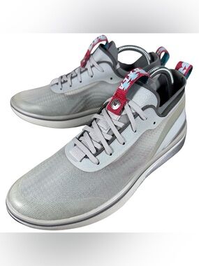 Bala Twelves Gray Nursing Comfort Shoes Womens Size 8.5 Running Sneakers Lace Up